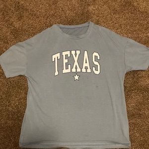 Baggy oversized Blue Texas From SHIEN.